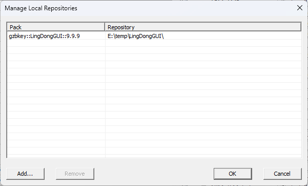 localRepositories